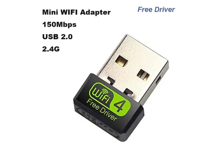 Mini Wi-Fi ადაპტერი USB